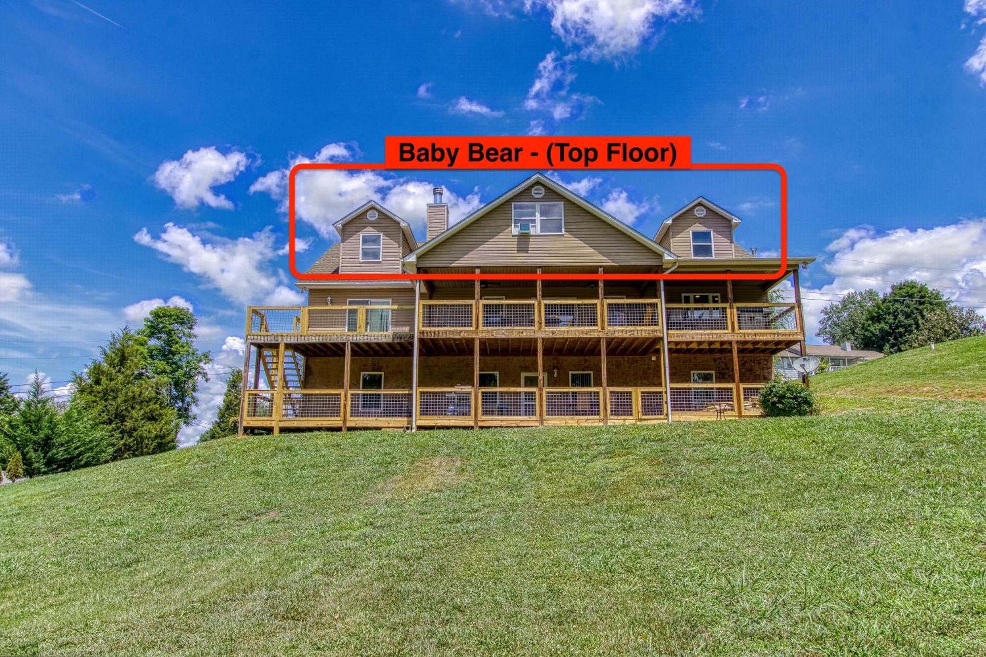 Baby Bear By Honeybearcabins Sevierville Bagian luar foto